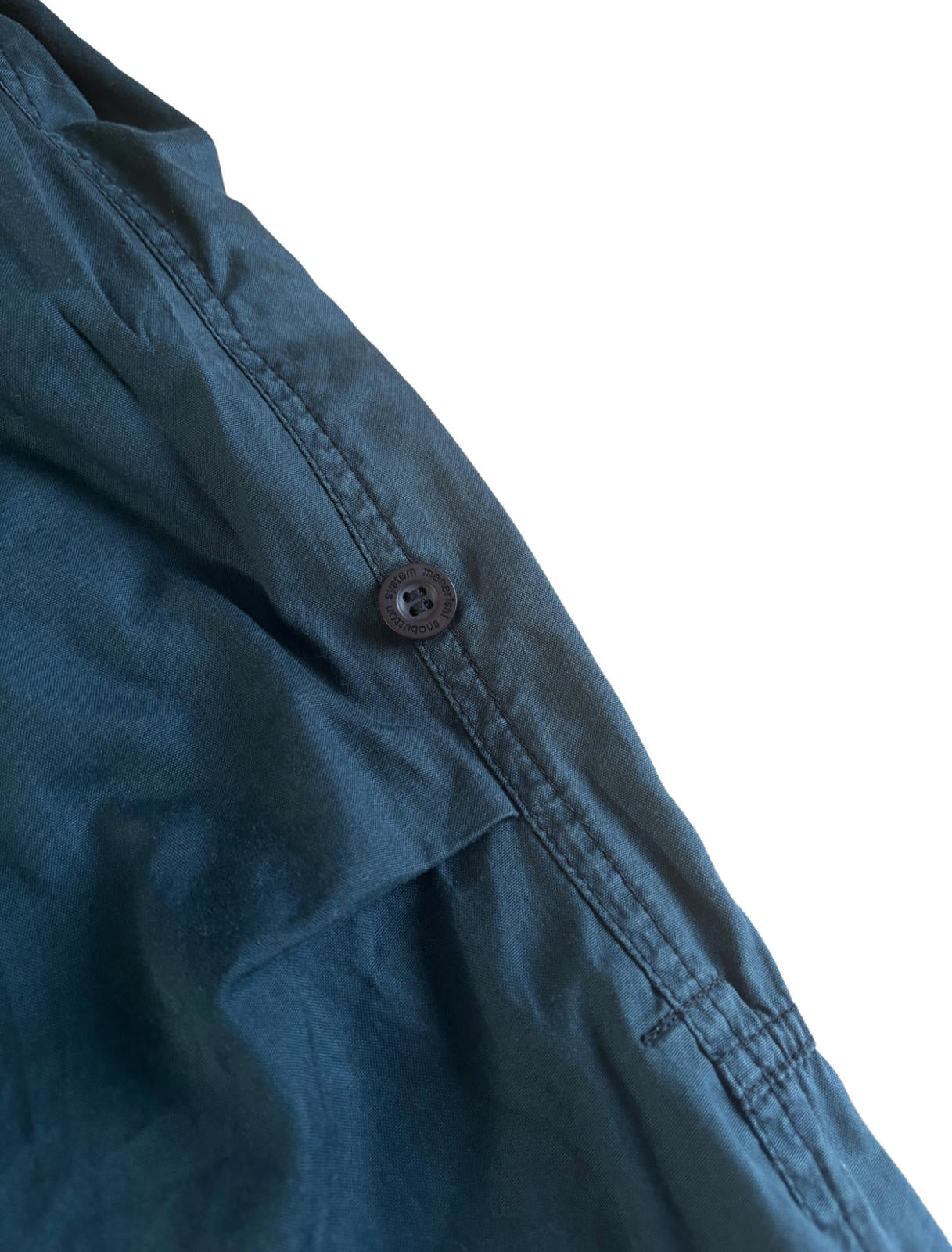 Maharishi Black Snopants Pink Embroidery Small