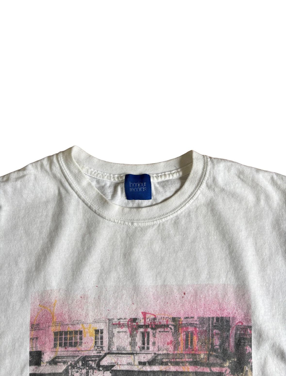 Bonjour Records Streetwear Graphic T-Shirt - Large