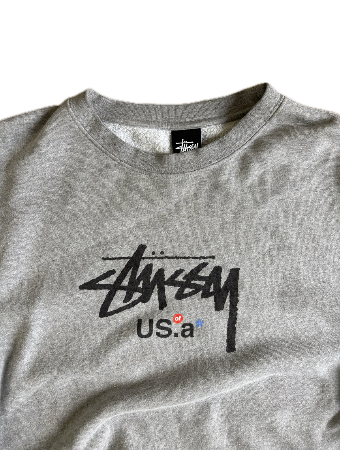 Stussy ‘US of A’ Graphic Sweatshirt - Large