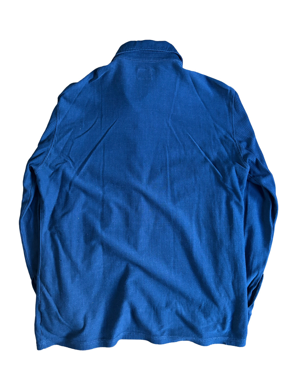Vintage CP Company Blue Button-Up Shirt - Medium