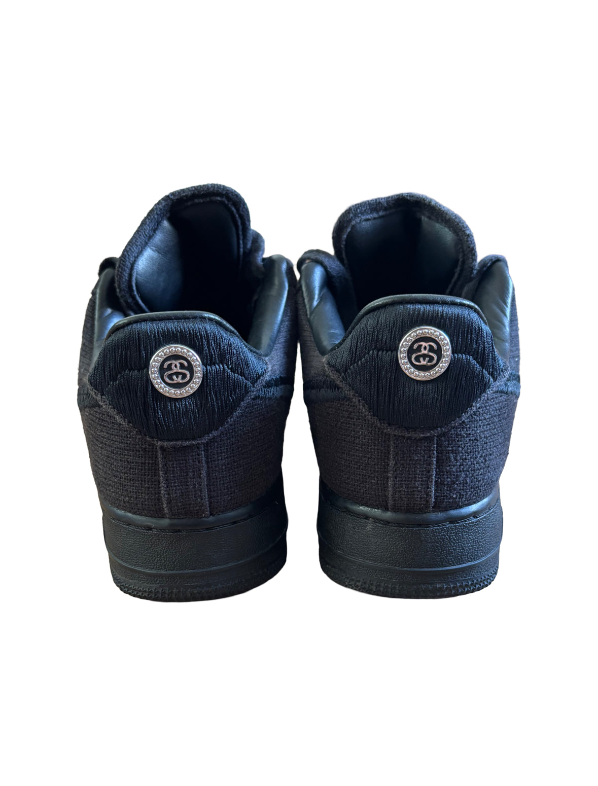 Nike x Stussy Airforce 1 Black UK 7.5