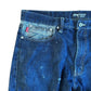 Stüssy Rough and Rugged Blue Denim Jeans