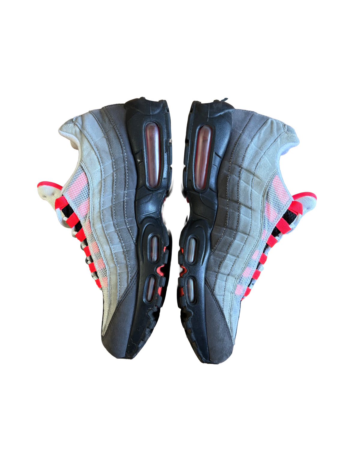 Nike Airmax 95 Trainer Black / Grey / Pink UK 8.5