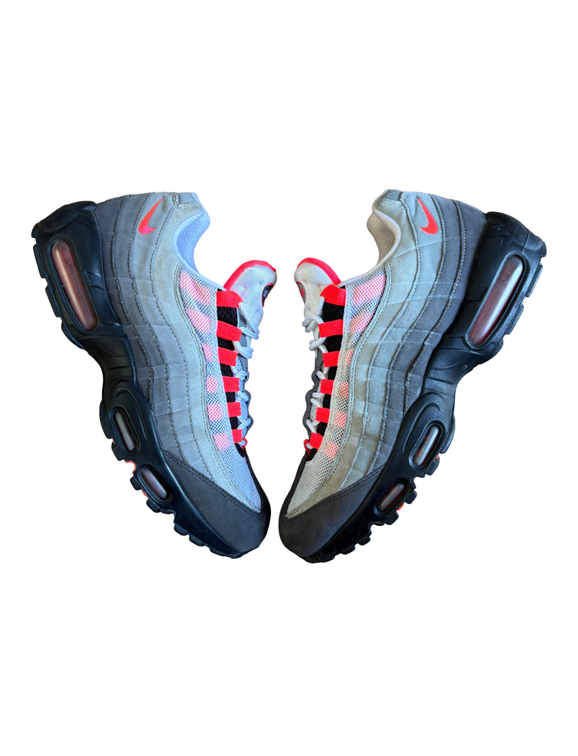 Nike Airmax 95 Trainer Black / Grey / Pink UK 8.5