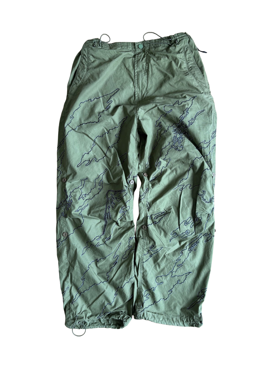 Maharishi Dragon Embroidered Snopants - Large