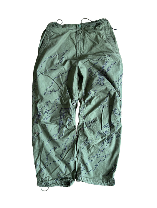 Maharishi Dragon Embroidered Snopants - Large
