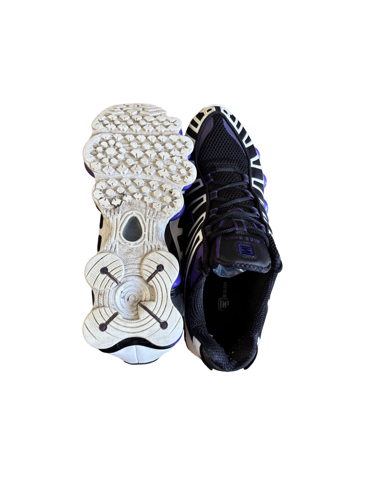 Nike Shox TL Trainers ‘Persian Violet’ (Black / White / Purple) UK 7