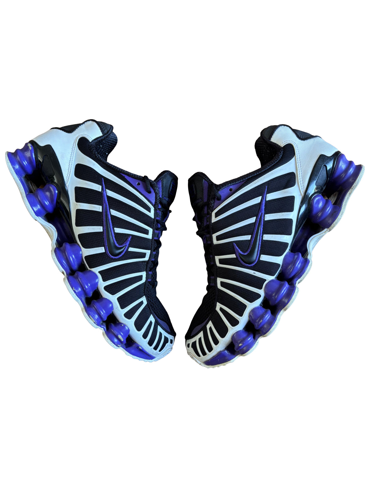 Nike Shox TL Trainers ‘Persian Violet’ (Black / White / Purple) UK 7