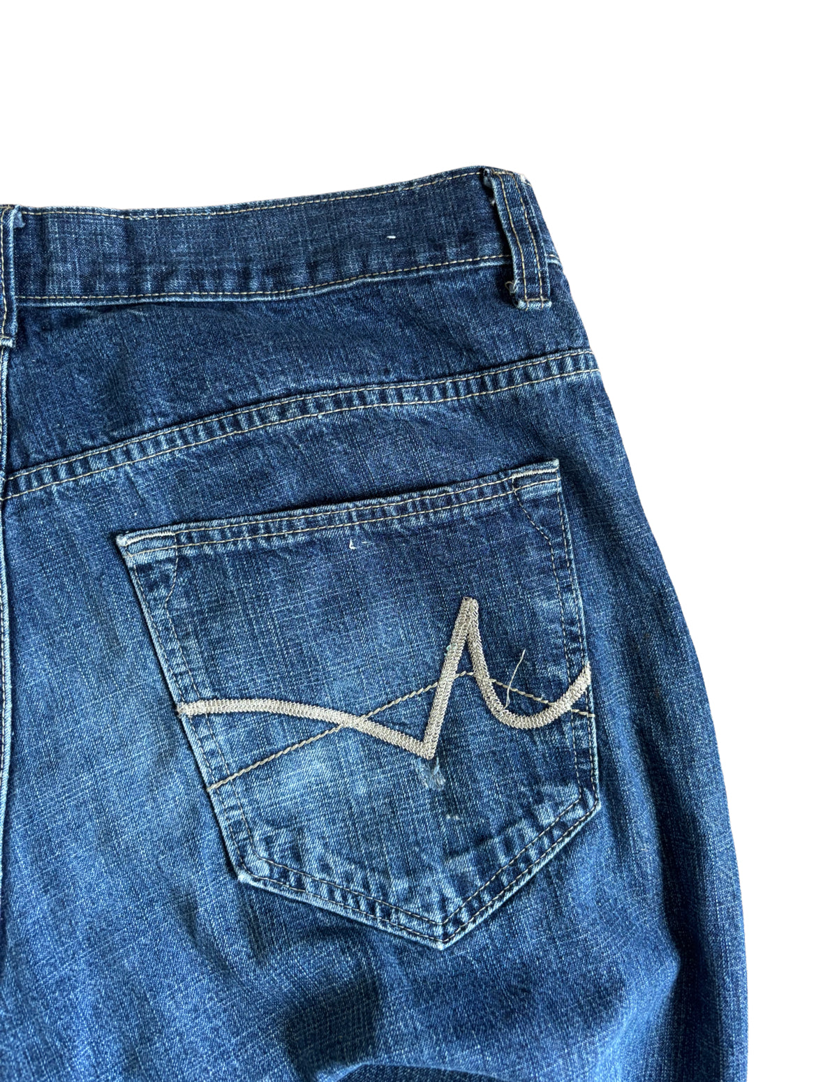 Vintage Avirex Blue Washed Jeans - 36W 32L