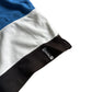 Vintage Southpole Blue & White Striped Polo Shirt - Large