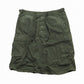 Needles Olive Wide Cargo Skirt • Distressed Wash • Women’s M