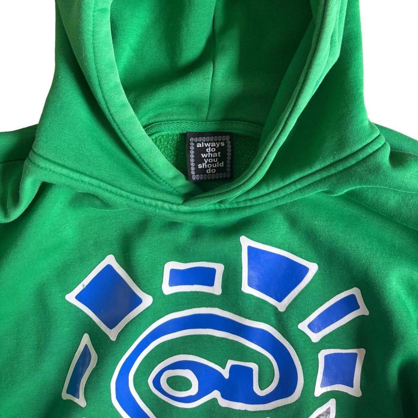 always do what you should do x NTS Radio Hoodie Green M