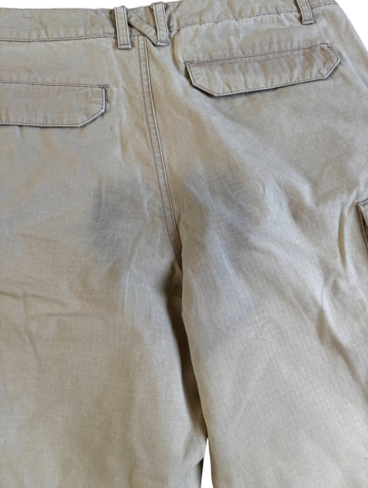 Nike Beige Cargo Shorts 30W Vintage Utility