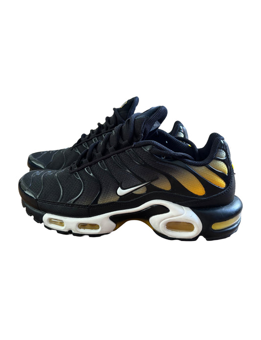 Nike Airmax TN Trainers Black / Yellow UK 8