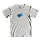 Stussy Vinyl Player Graphic Print T-Shirt - Small