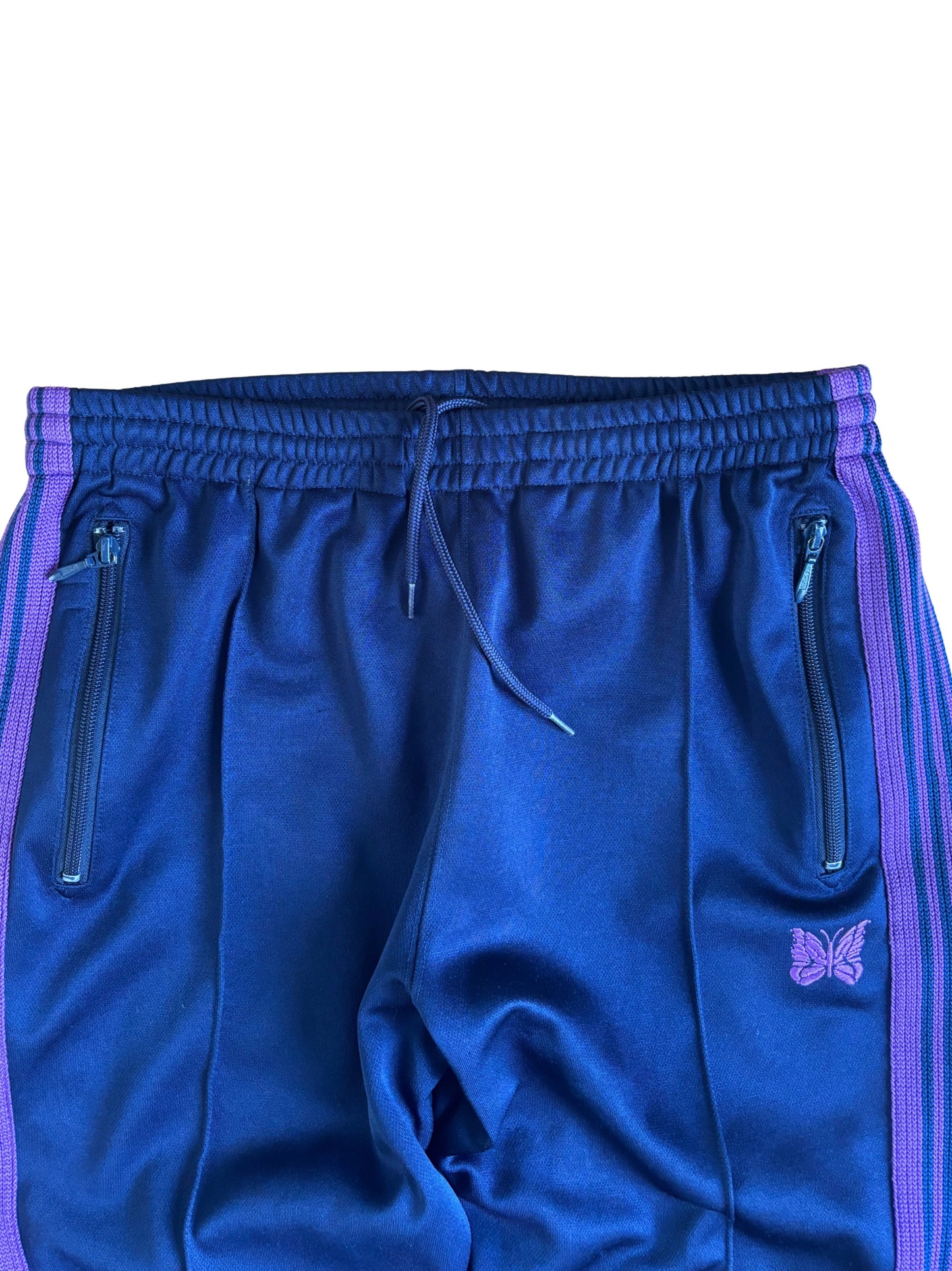 Needles Purple Tracksuit Bottoms - Medium