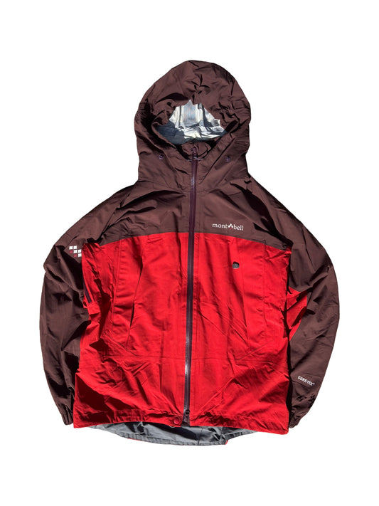 Montbell Red / Burgundy Gore-Tex Shell Jacket - Large / 12