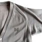 Needles V Neck Cardigan Grey Silver M