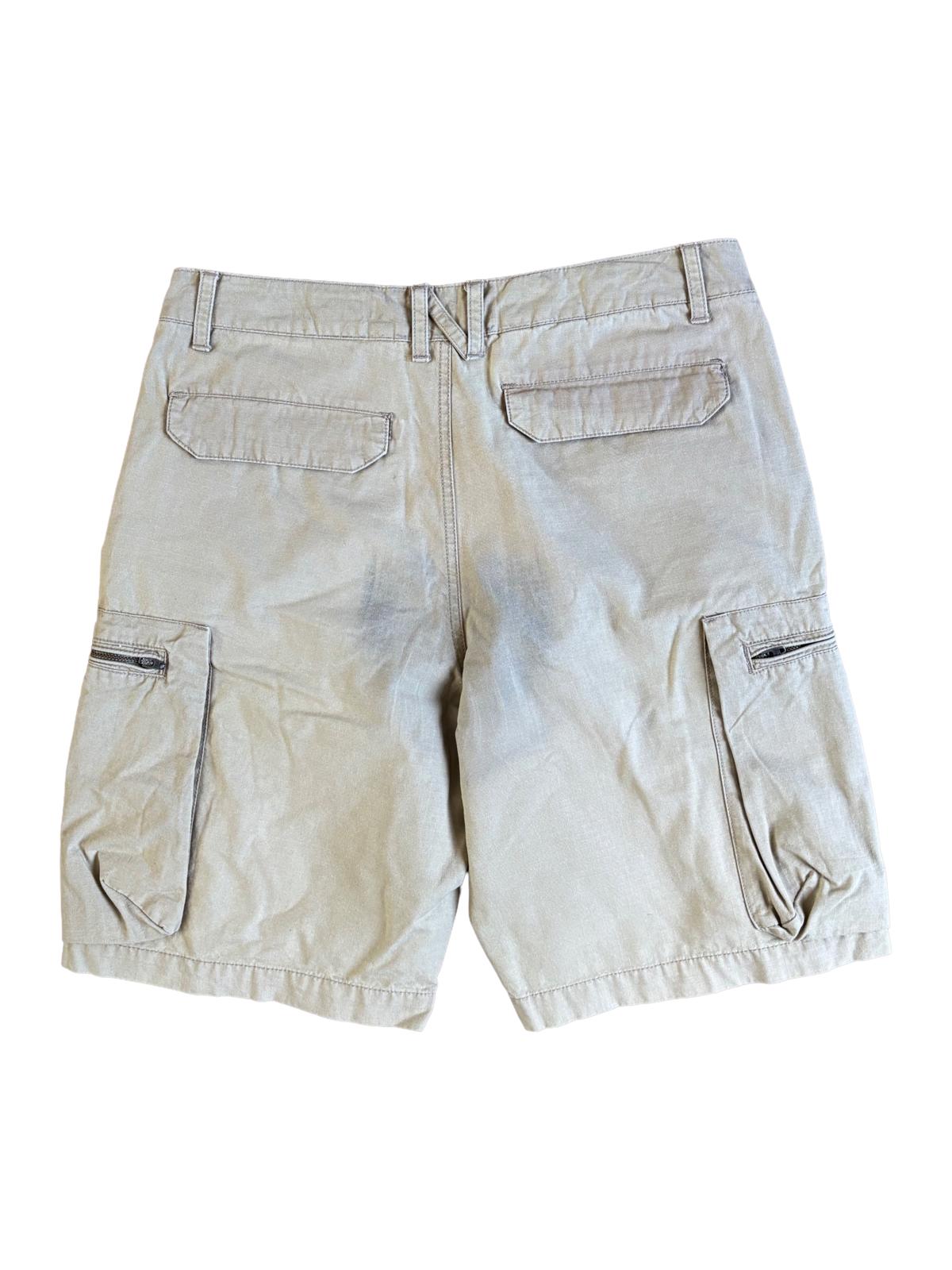 Nike Beige Cargo Shorts 30W Vintage Utility