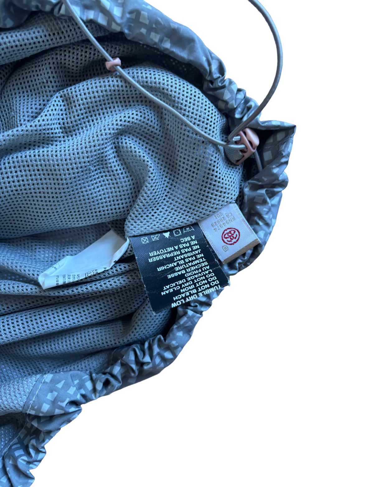 Stussy Grey Digicamo Windbreaker Jacket - Xtra Large