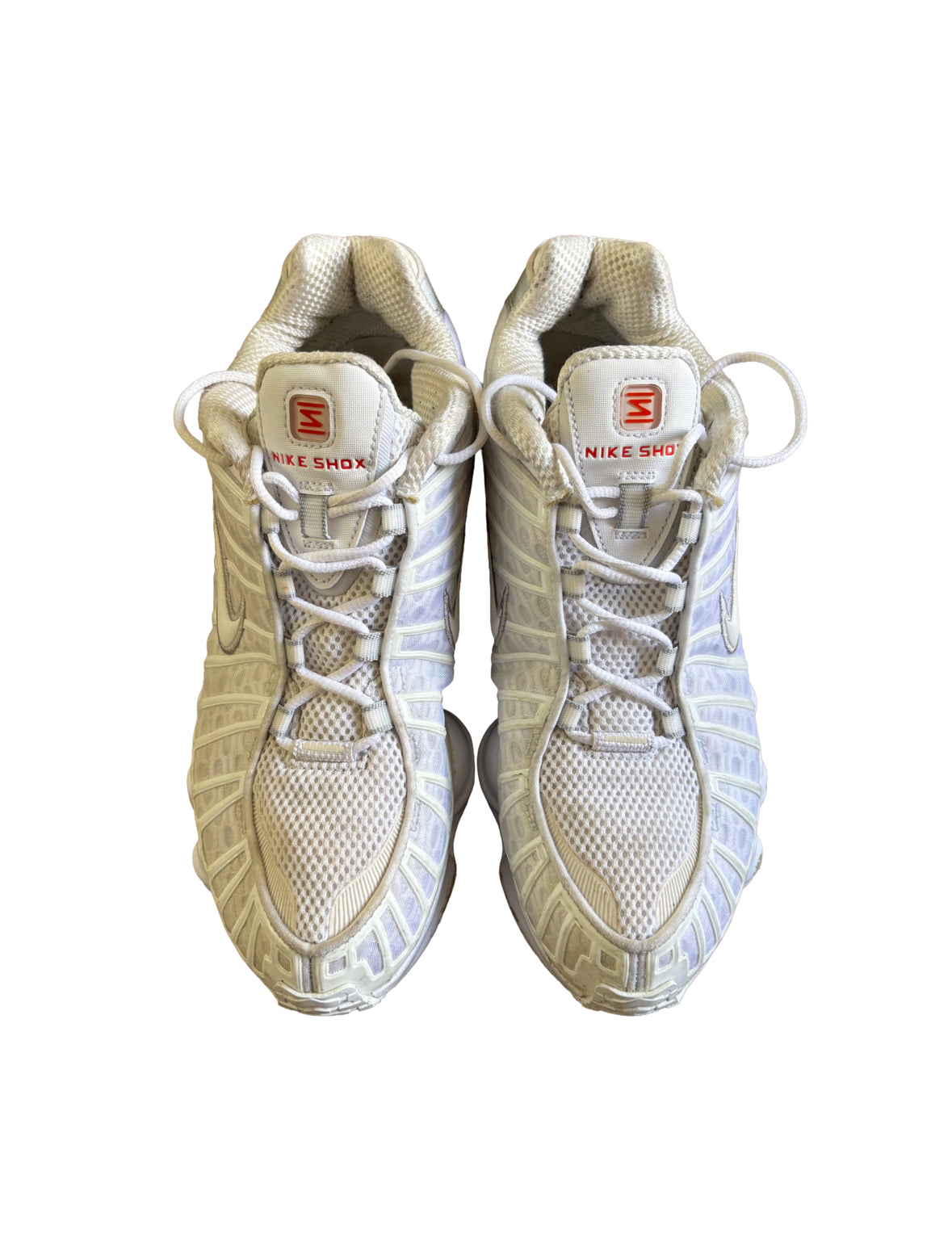 Nike Shox TL White / Silver UK 8