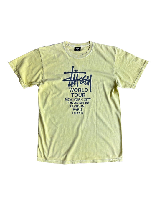 Stussy ‘World Tour’ Graphic T-Shirt - Medium