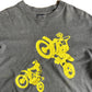 Stussy Motorcross Graphic Print T-Shirt - Medium
