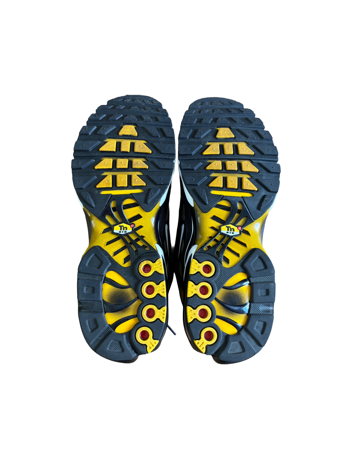 Nike Airmax TN Trainers Black / Yellow UK 8