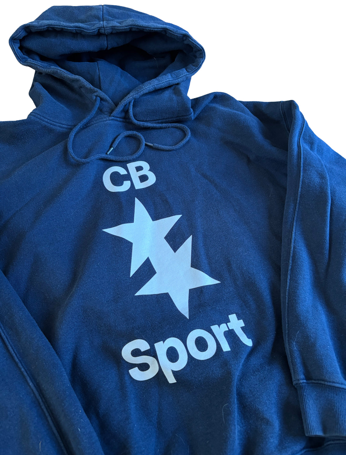 Cole Buxton ‘CB Sport’ Graphic Print Hoodie - Medium