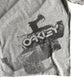 Vintage Oakley Grey Graphic T-Shirt - Large