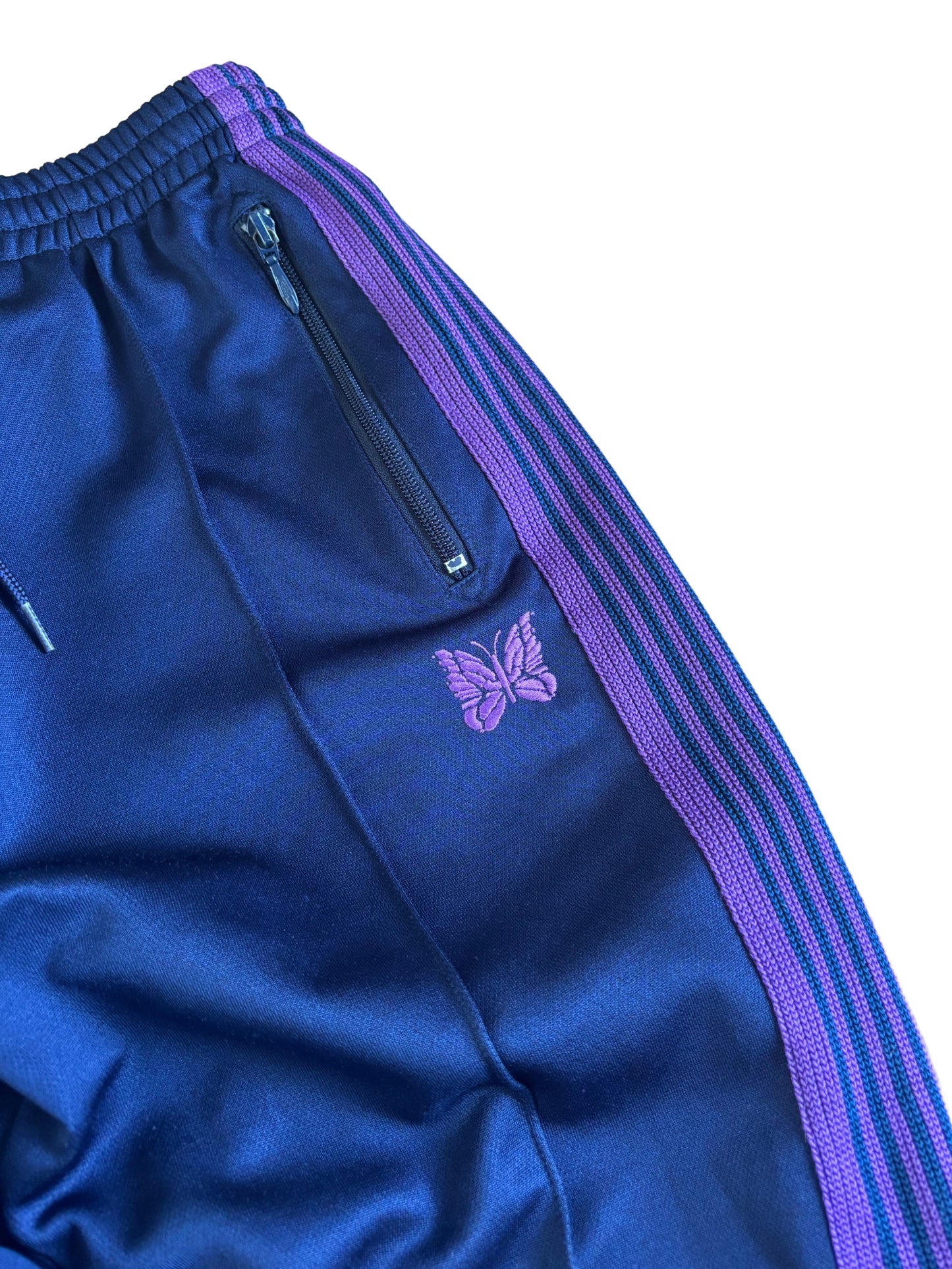 Needles Purple Tracksuit Bottoms - Medium