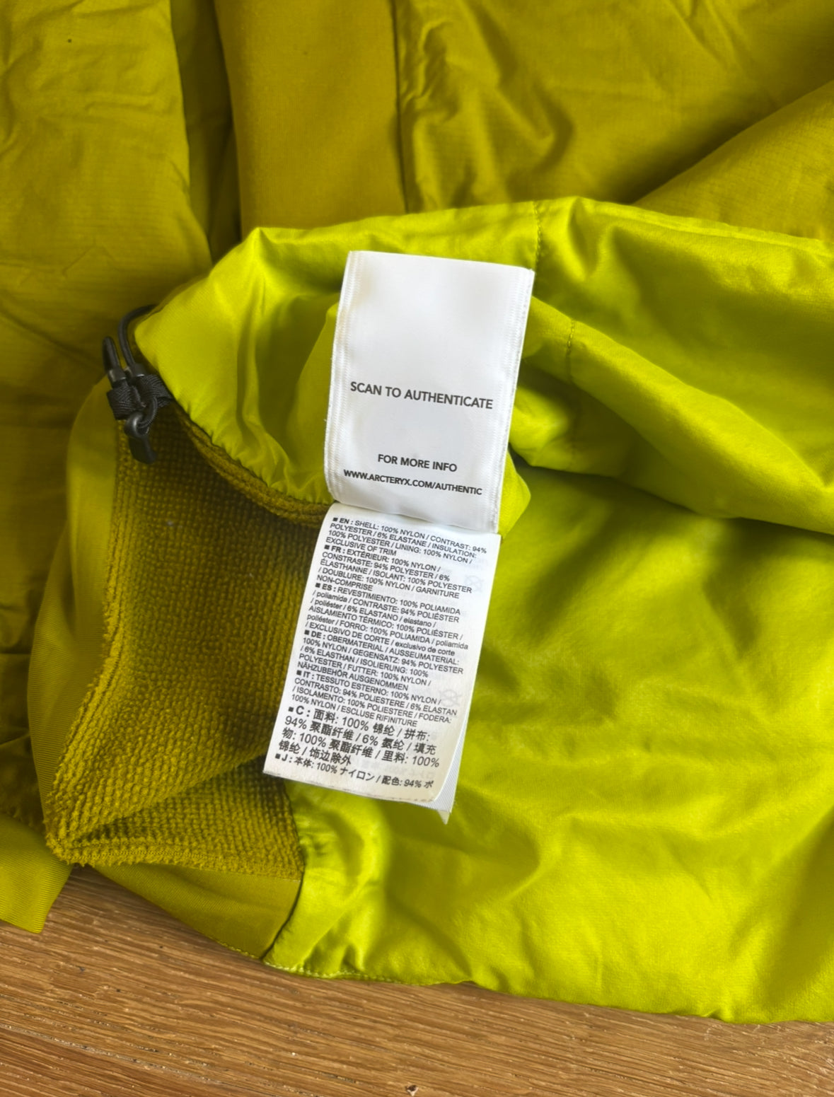 Arc’teryx Ryze Hoody Mid-Layer Jacket - Medium