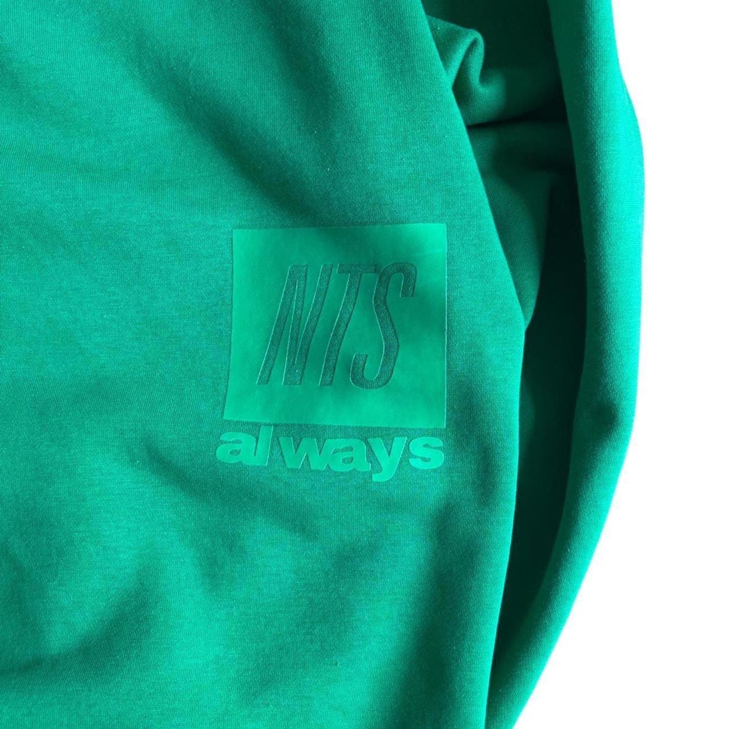 always do what you should do x NTS Radio Hoodie Green M