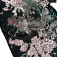 Karakuri Tamashii Dragon & Cherry Blossom Embroidered Polo Shirt – Black (M)