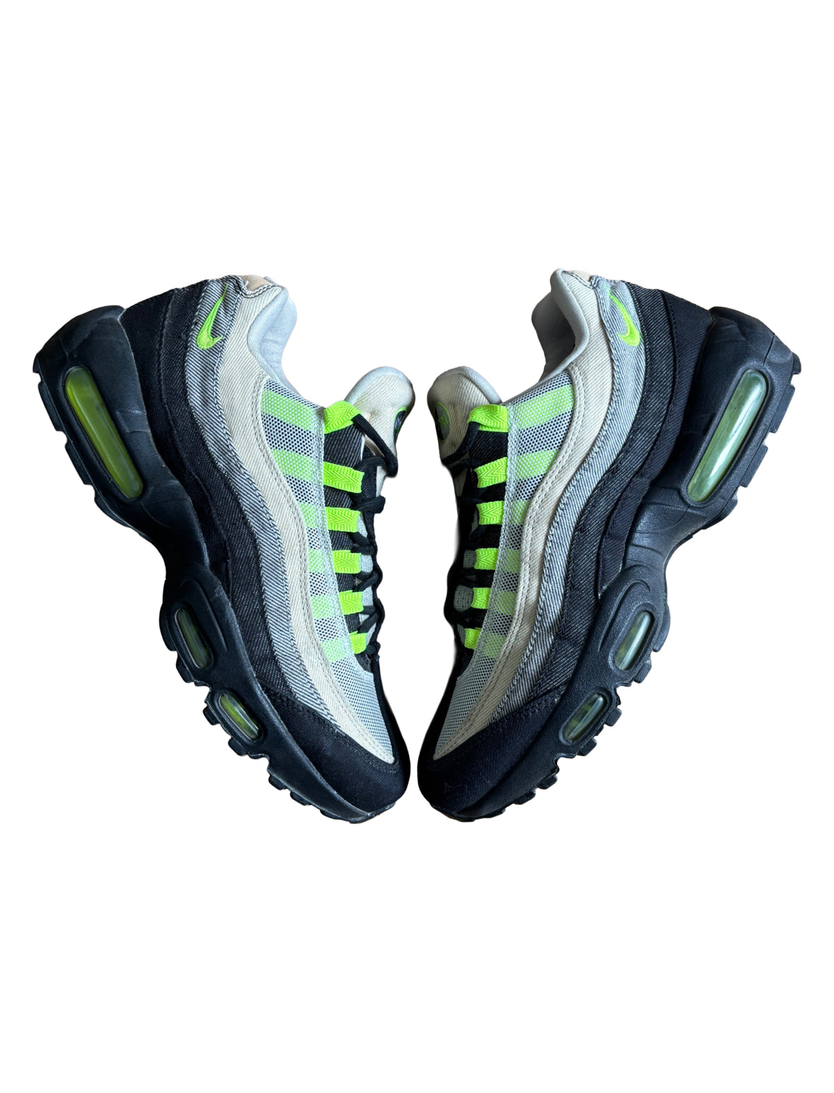Nike Airmax 95 x Denham Trainers ‘Volt’ UK 7.5