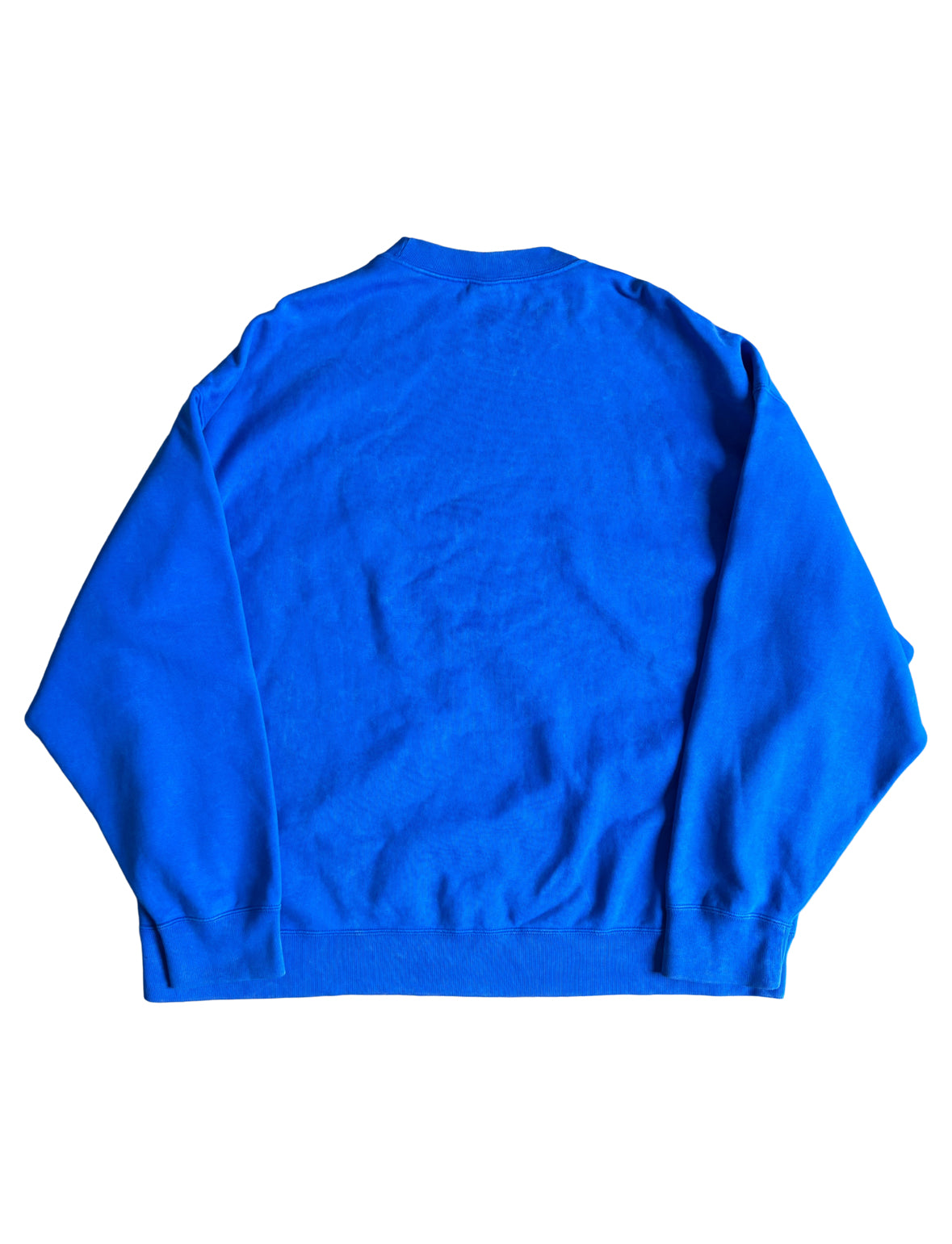 Stussy x Nike Crewneck Sweatshirt Blue / Acid Wash - XXL