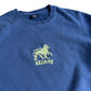 Stussy Tiger Embroidered Crewneck - Medium