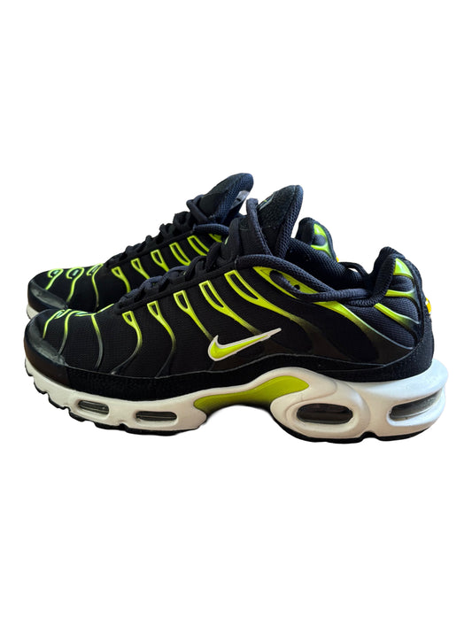 Nike Airmax Plus TN Black / Green UK 7.5