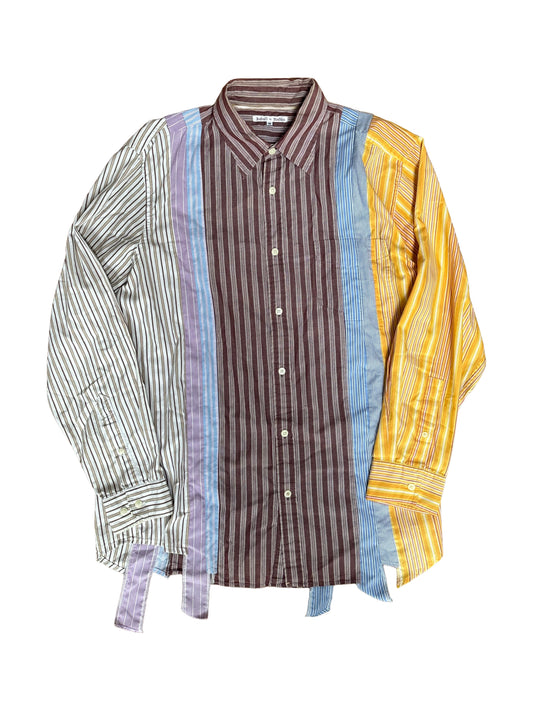 Rebuild by Needles 7-Cut Flannel Shirt – Multi Check (One Size)