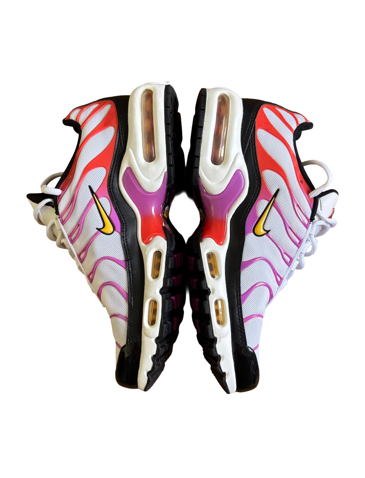 Nike Airmax TN Trainers White / Red / Pink UK 8.5