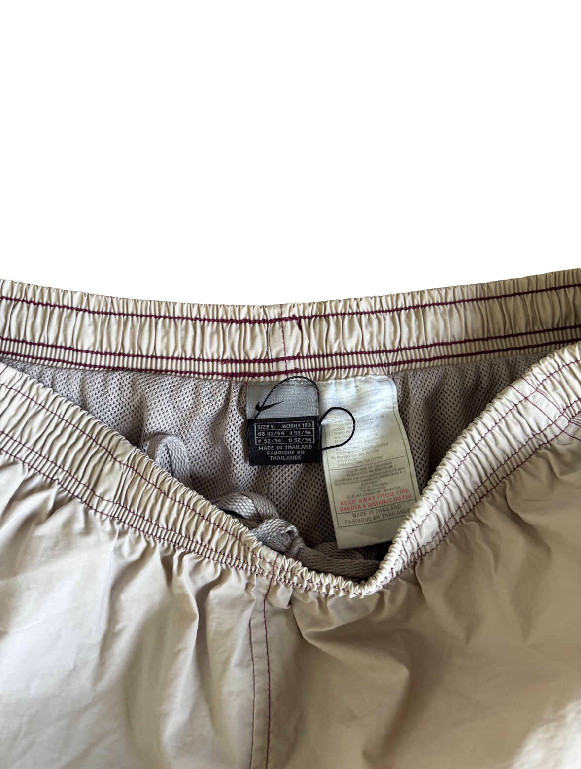 Vintage Nike Cream Cargo Pants - Large