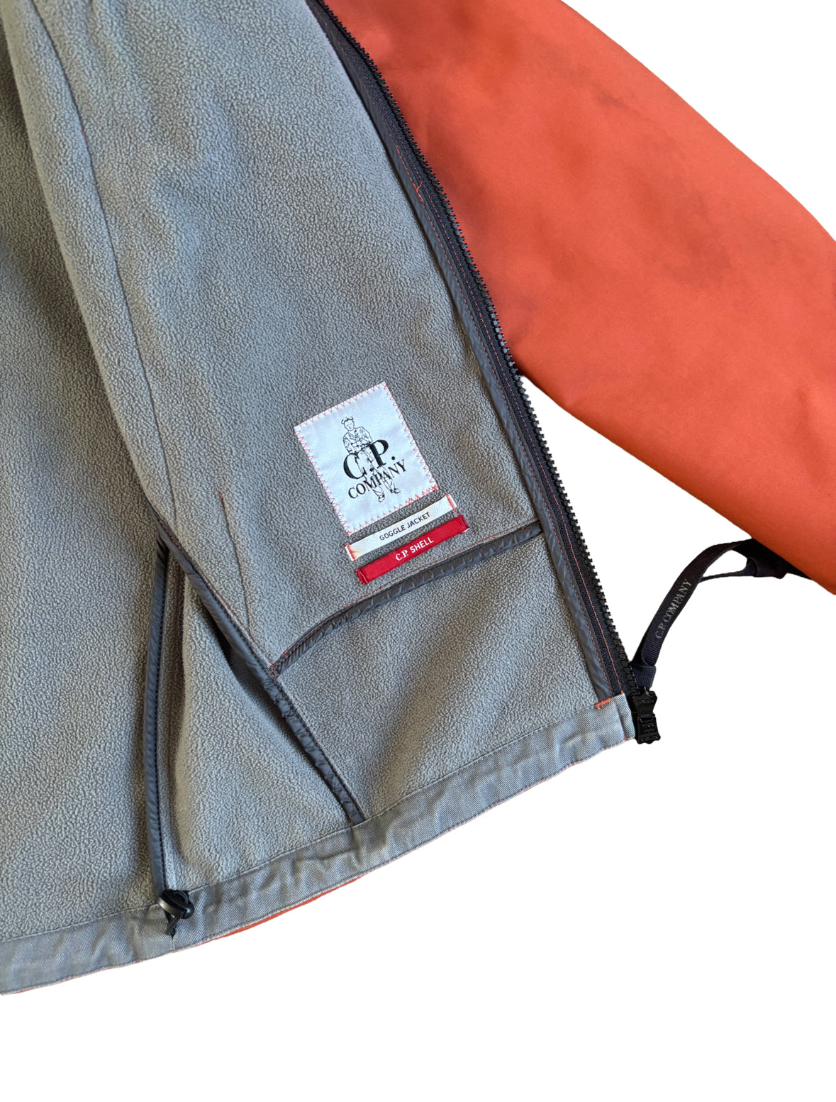 CP Company Soft Shell Orange Jacket - Small