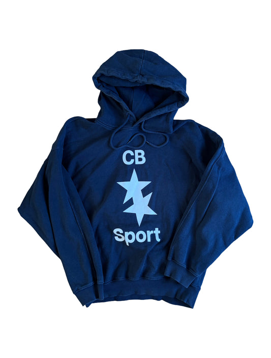 Cole Buxton ‘CB Sport’ Graphic Print Hoodie - Medium
