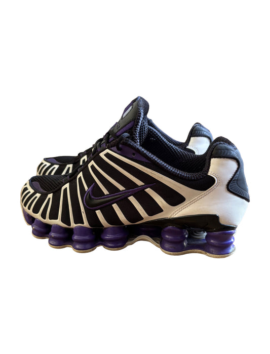 Nike Shox TL Trainers ‘Persian Violet’ (Black / White / Purple) UK 7