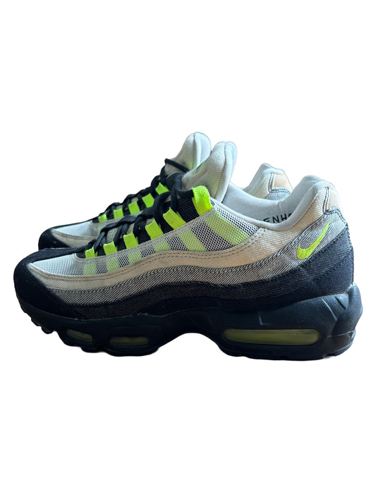 Nike Airmax 95 x Denham Trainers ‘Volt’ UK 7.5
