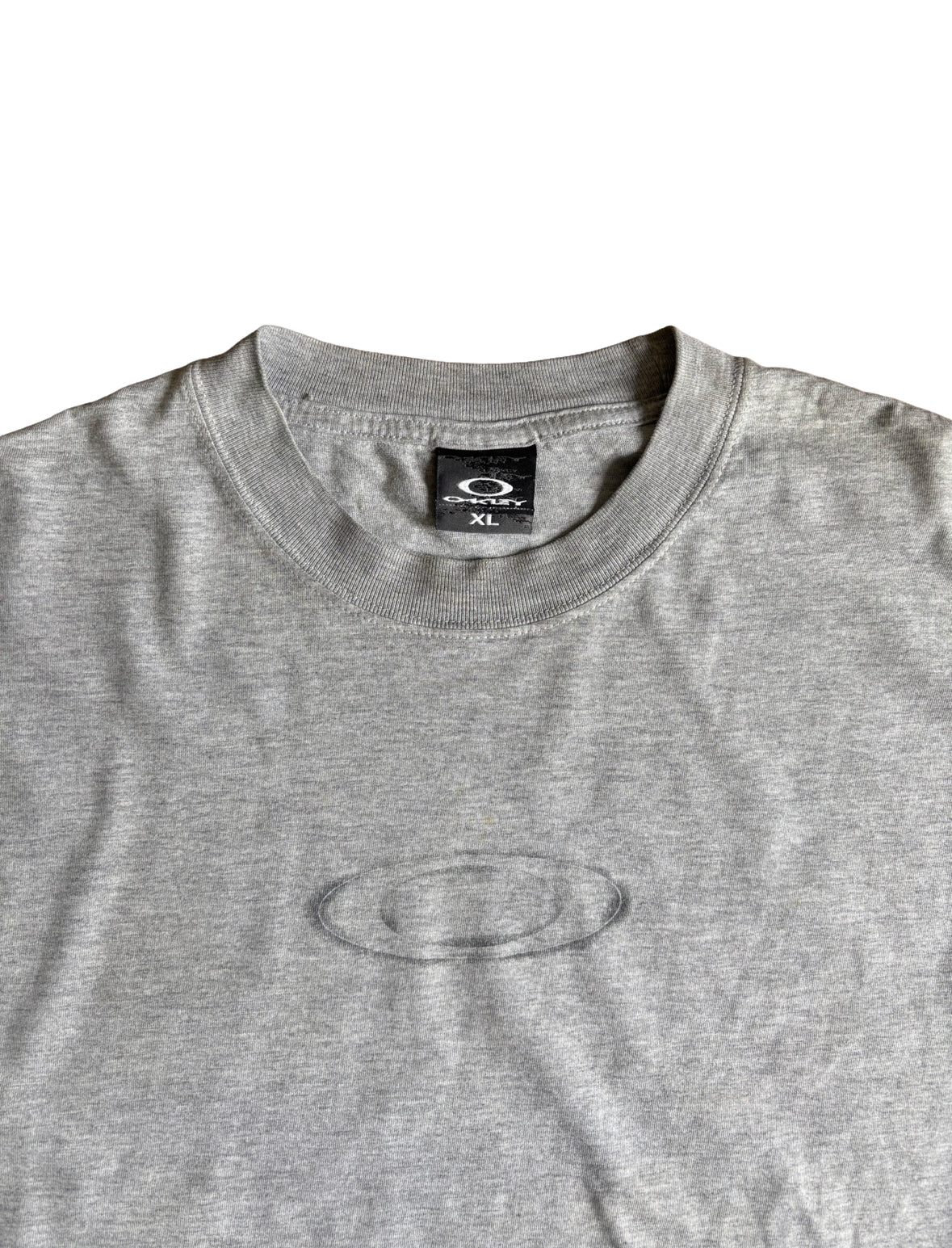 Vintage Oakley Grey T-Shirt - Xtra Large