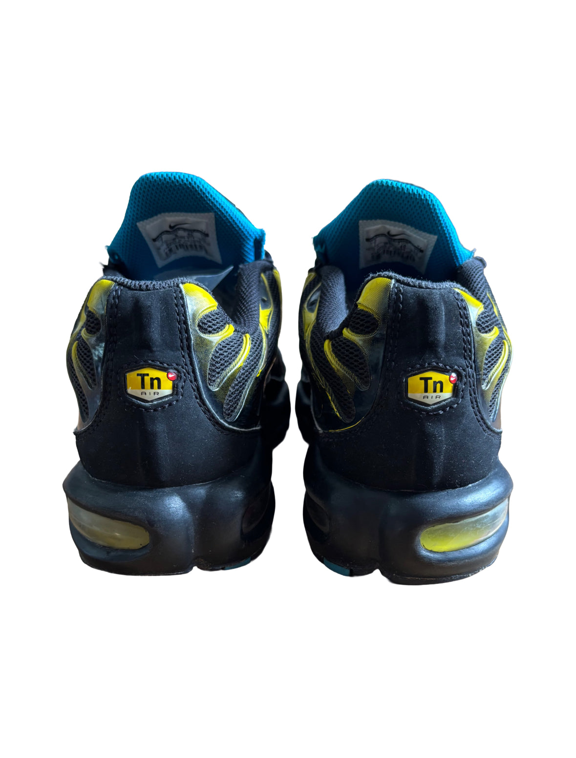 Nike Airmax TN Trainers Black / Yellow / Blue UK 6