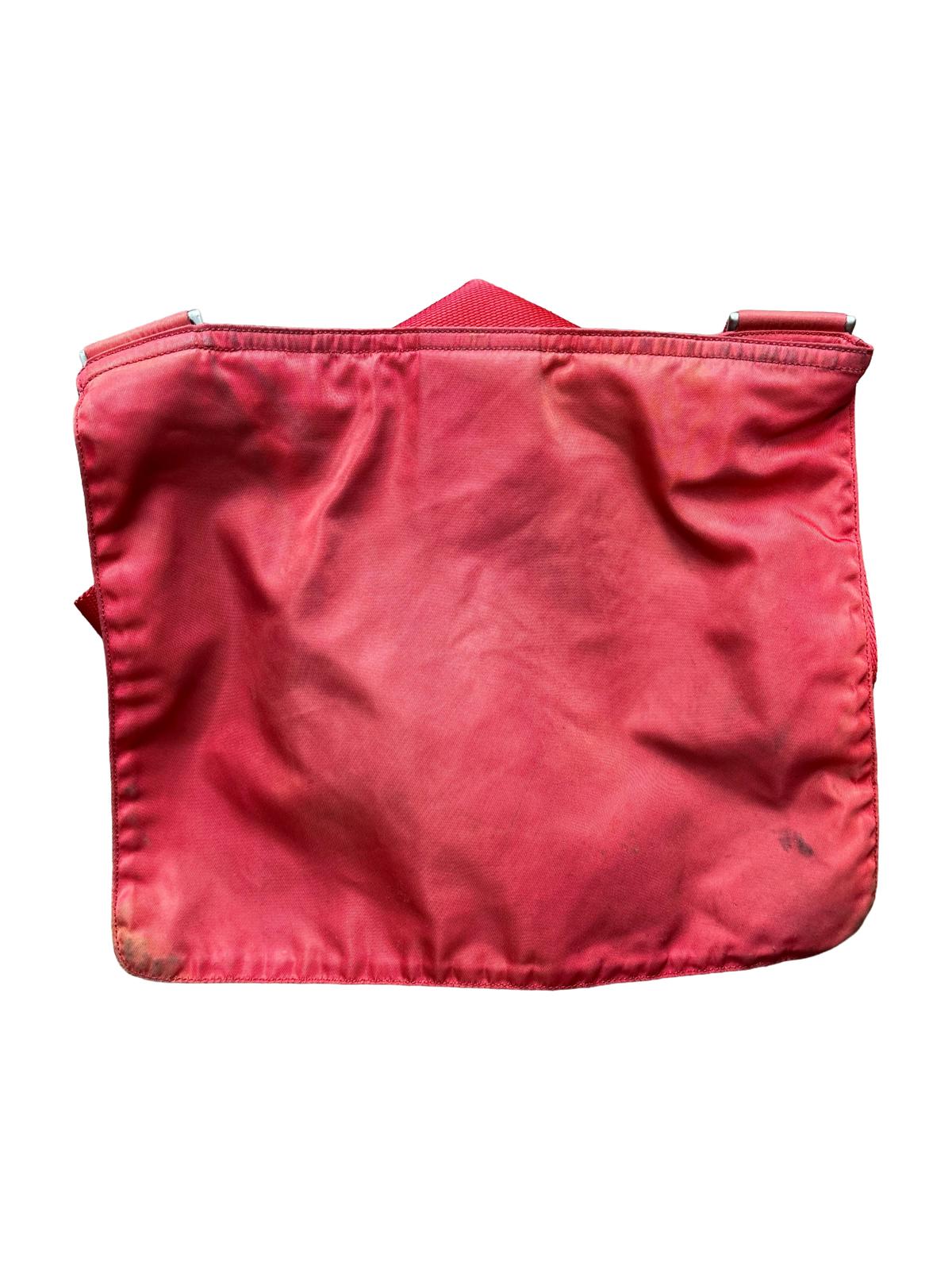 Prada Nylon Crossbody Bag Red - Broken Zipper