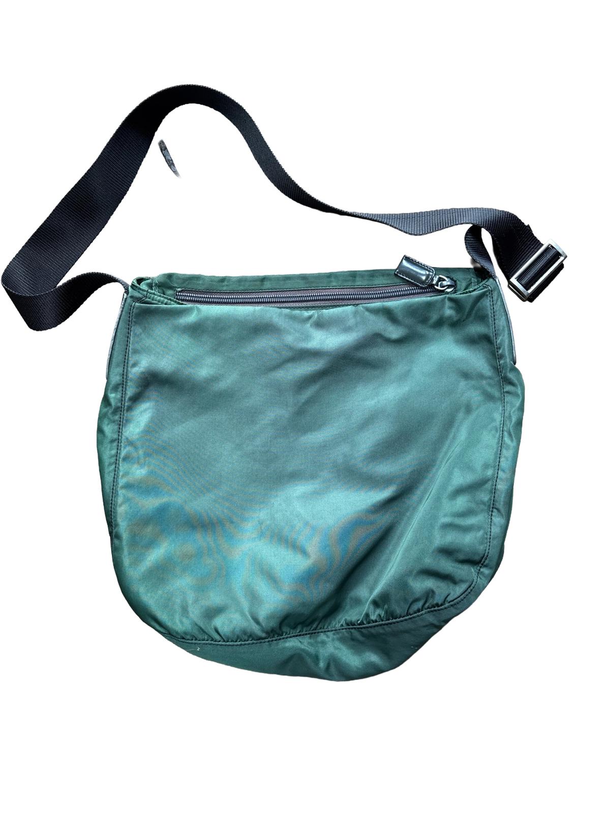 Prada Nylon Crossbody Shoulder Bag – Green
