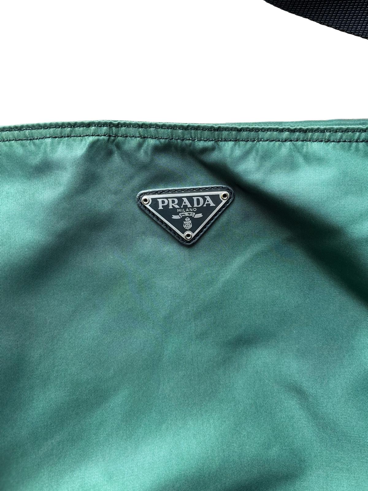 Prada Nylon Crossbody Shoulder Bag – Green